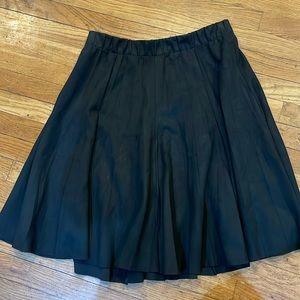 ORLY suede feel skirt